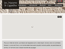 Tablet Screenshot of cappadoce.com
